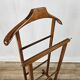 Valet vintage en bois années 1980