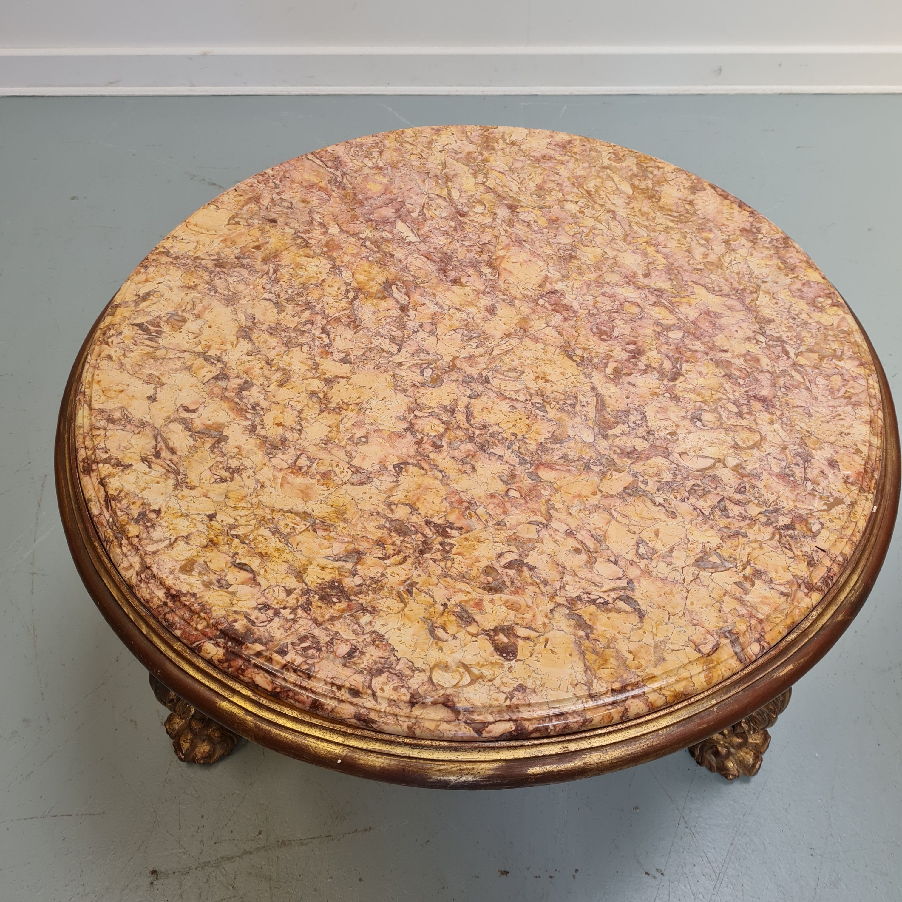 Vintage French Coffee Table C1950