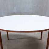 Vintage oval dining table, 1960