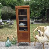 Cabinet with showcase vintage 1960 hosier