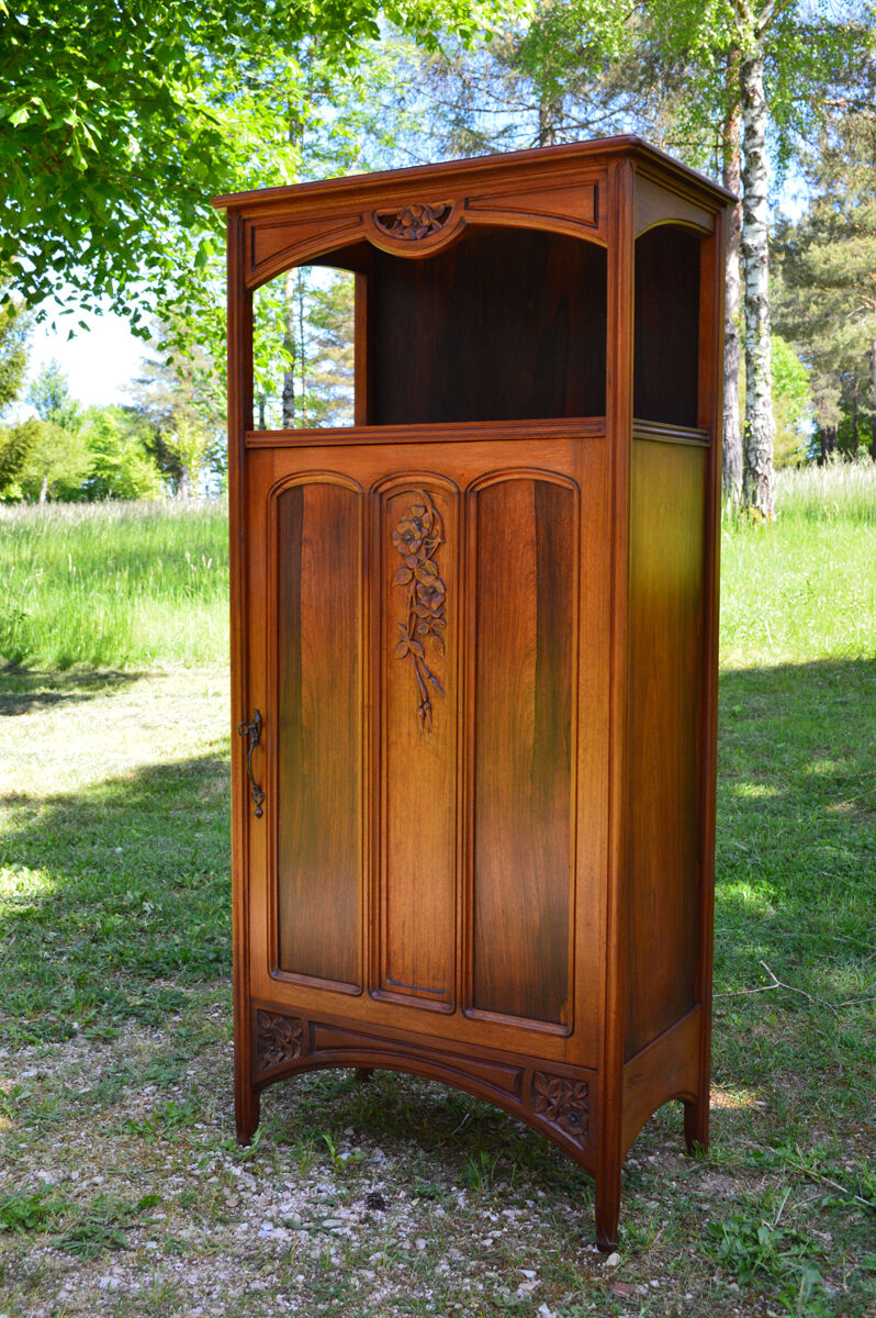 Art Nouveau Cabinet mahogany Gauthier Poinsignon 1910