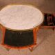 Louis XVI Rosewood Side Table With Writing Desk