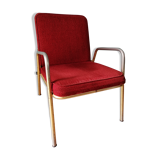 Foldable backrest armchair 70s
