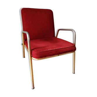 Foldable backrest armchair 70s