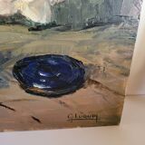 Oil on panel, germaine luquet, bouquet of flowers