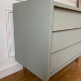 Vintage wooden chest of drawers, Gautier, 60s