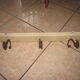 Old coat rack in art nouveau style