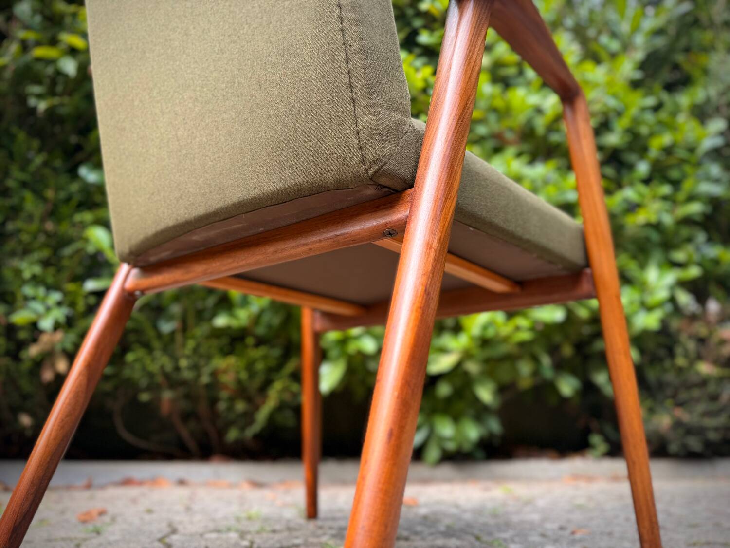 Fauteuil suédois Mobel Design en palissandre, 1950