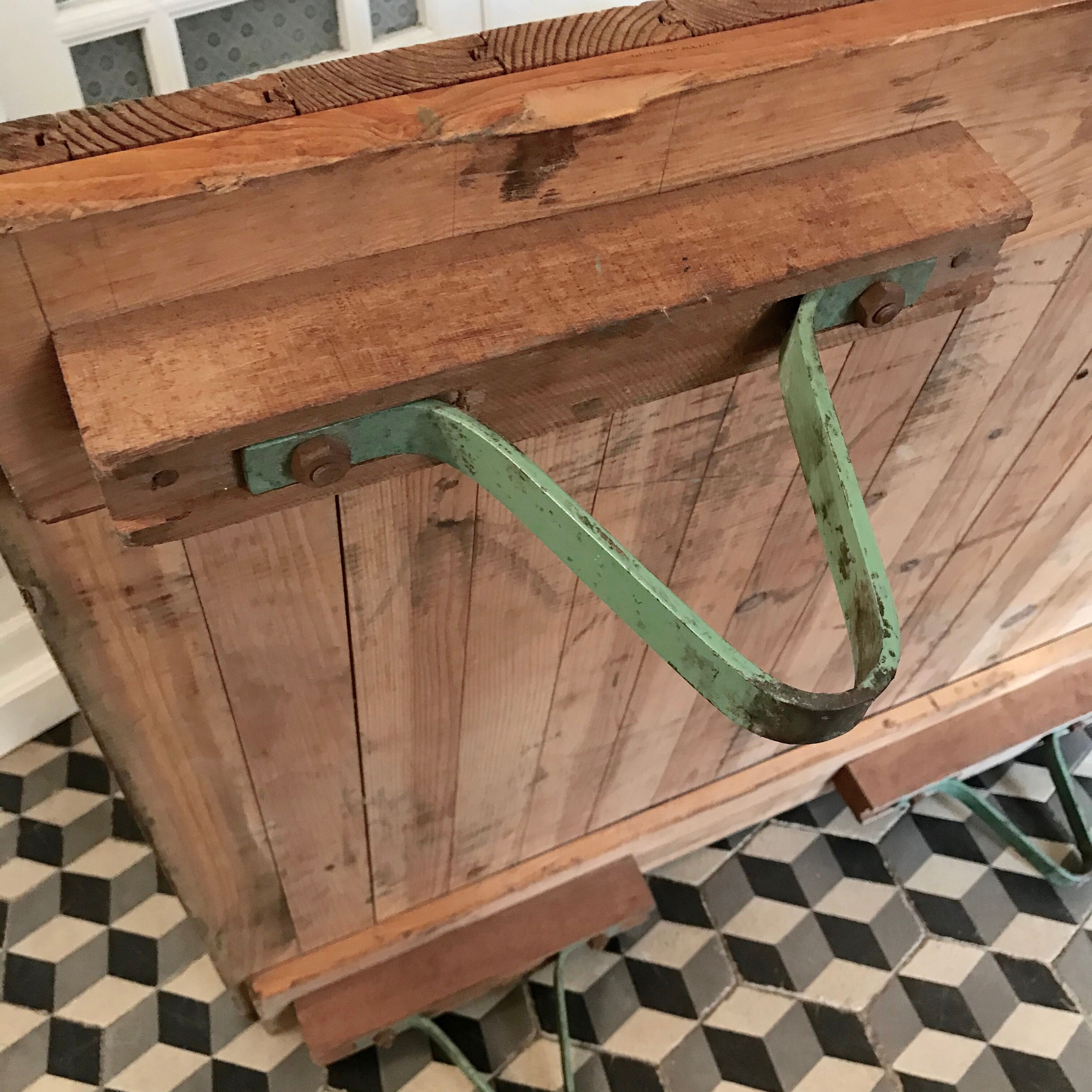 Industrial coffee table