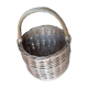 Round wicker basket from the Villaines les rochers cooperative
