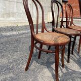 Set of 7 Thonet bistro chairs