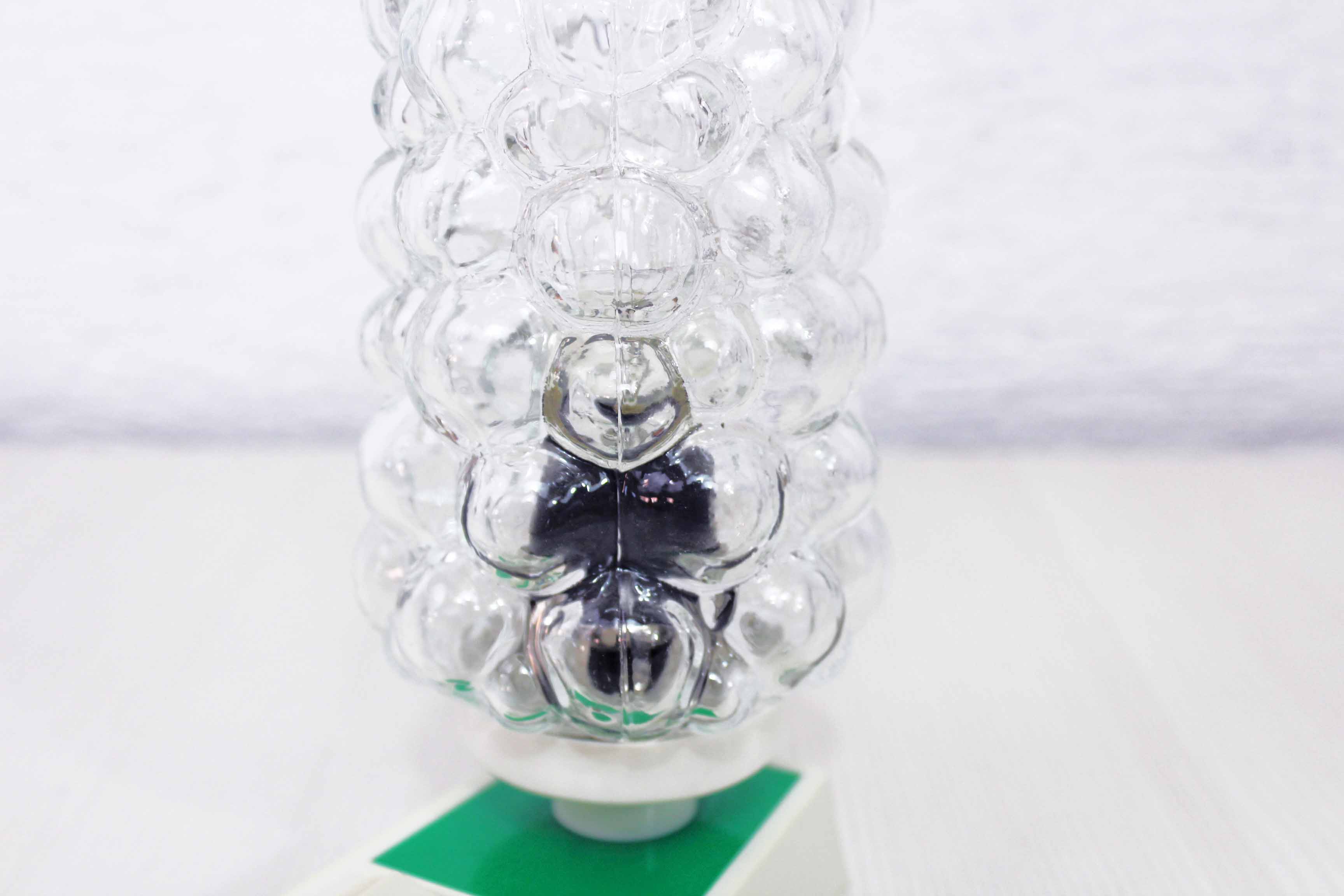 60s Bedside or table lamp, grape cluster