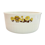 White glass bowl from the 70s sovirel