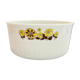 White glass bowl from the 70s sovirel