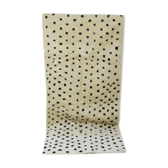 Tapis berbere couloir a pois 260 x 110 cm