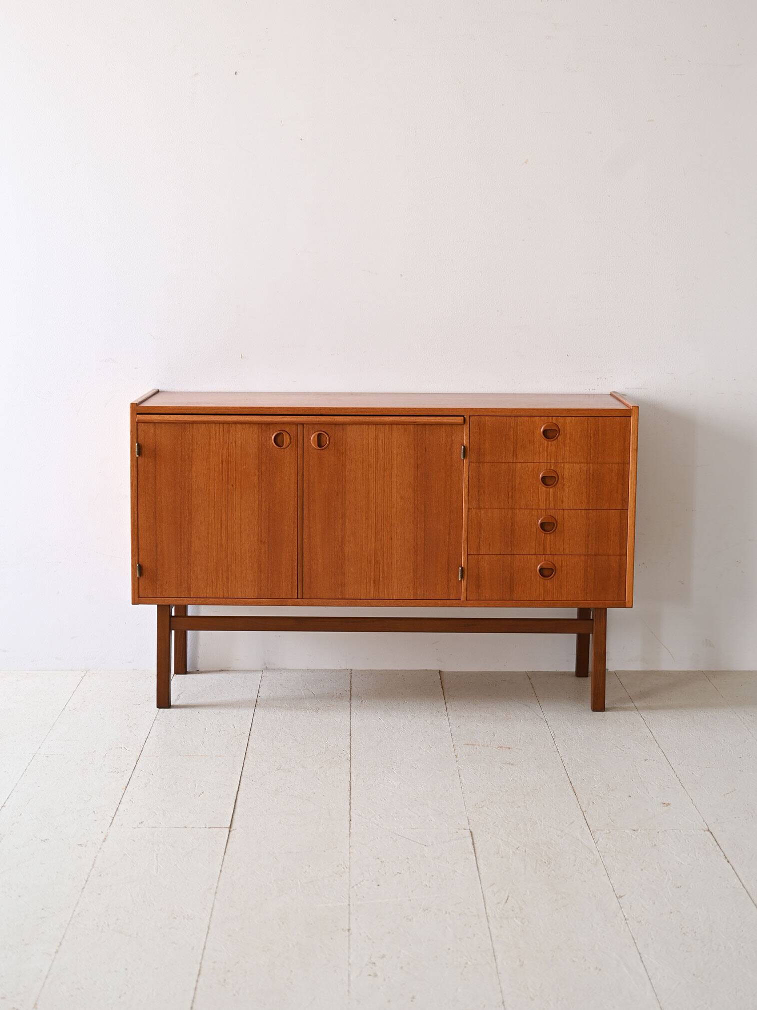 Vintage sideboard with writing desk