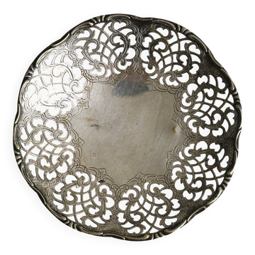 Small bowl in old openwork metal
