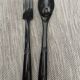 Horn salad servers