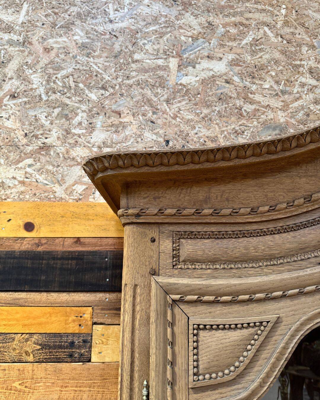 Antique sideboard from the early 19th century.