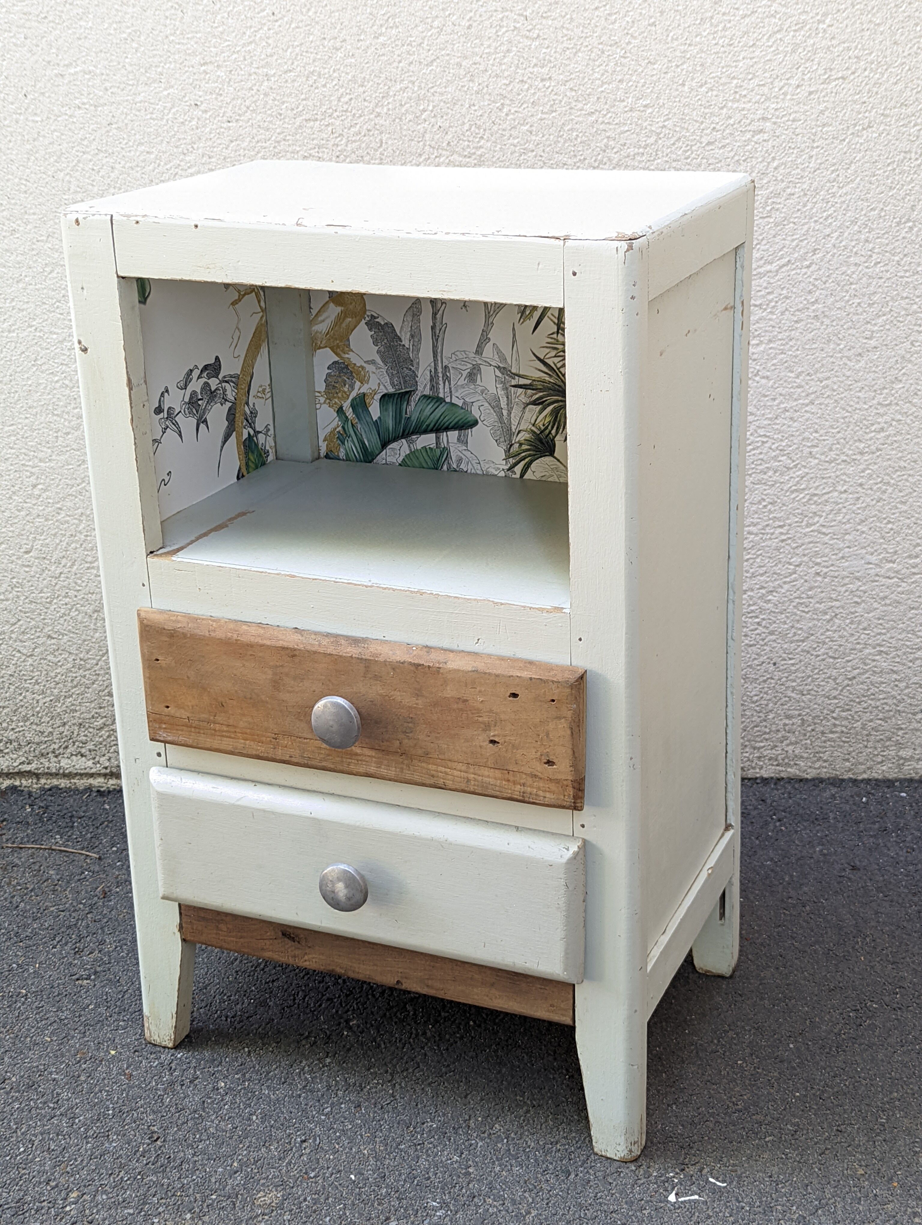 Vintage bedside table