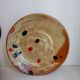 Decorated terracotta duo of dishes