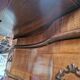 Vintage curved slope secretary