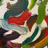 Abstract composition painting