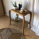 Old rectangular pedestal table