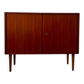 Buffet enfilade étroite scandiinave en teck