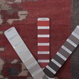 Vintage Turkish Oushak Rug Handwoven 102x237 cm