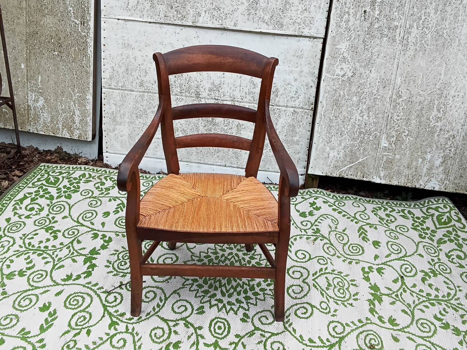 Fauteuil paillé