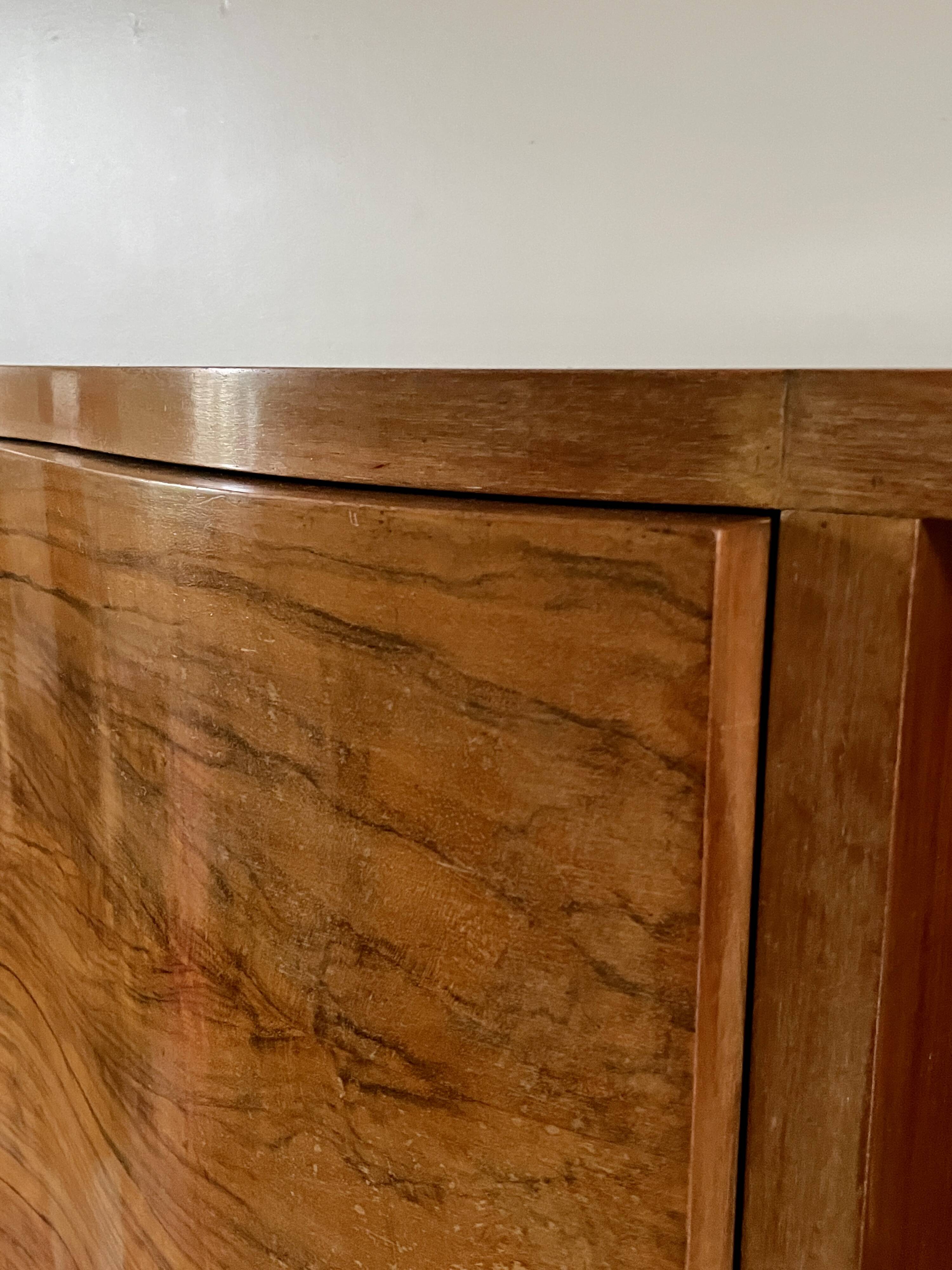 Small Art-Deco mustache piece of furniture