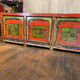 Antique Chinese sideboard 3 doors + 3 drawers