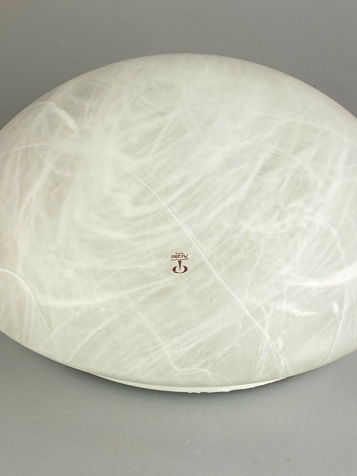 70s Peill & Putzler Plafoniere ceiling lamp glass space design lamp 70s