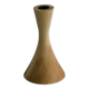 Wooden candle holder.