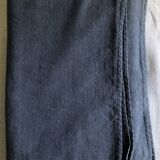 Grey tinted hemp harvest tablecloth