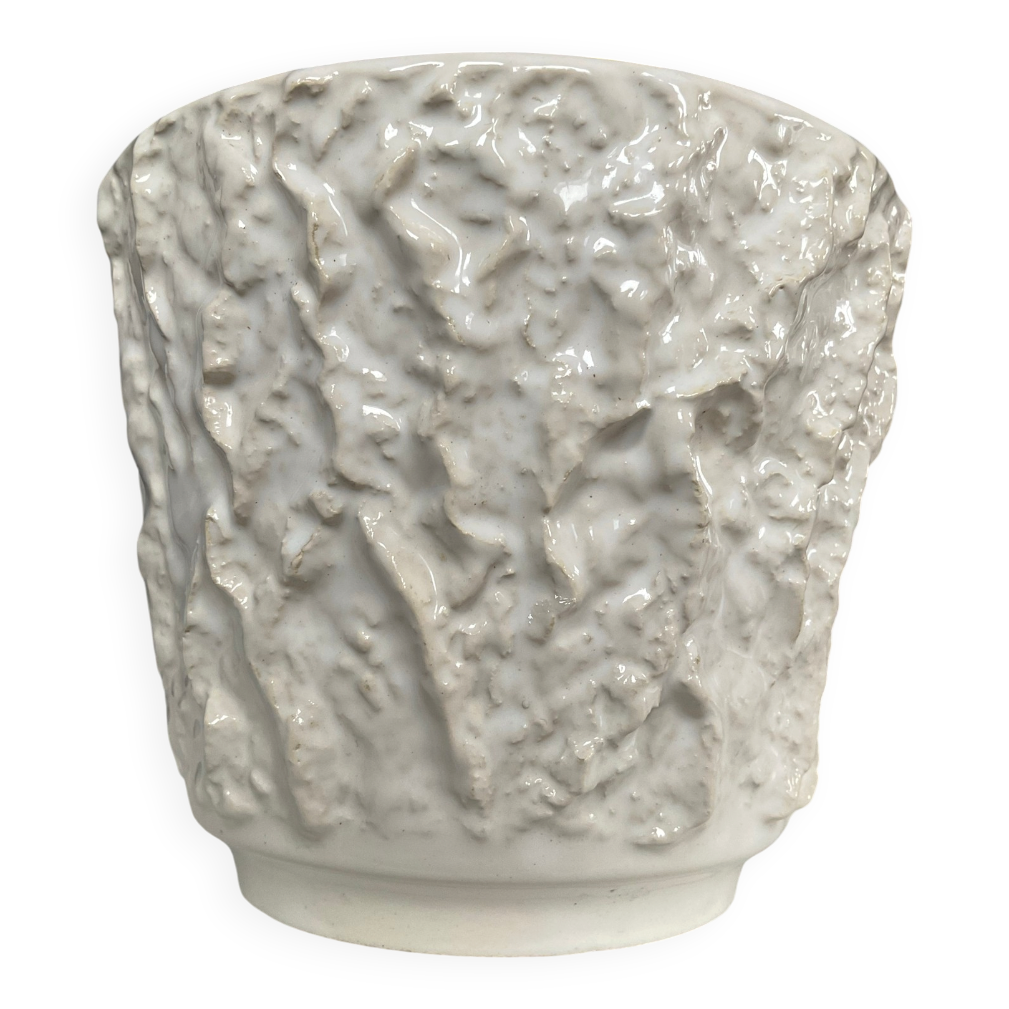 Brutalist plant pot West Germany 60s-70s