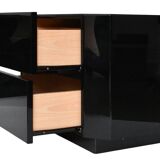 Pair of bedside tables by David Lange from the 1970s/80s.