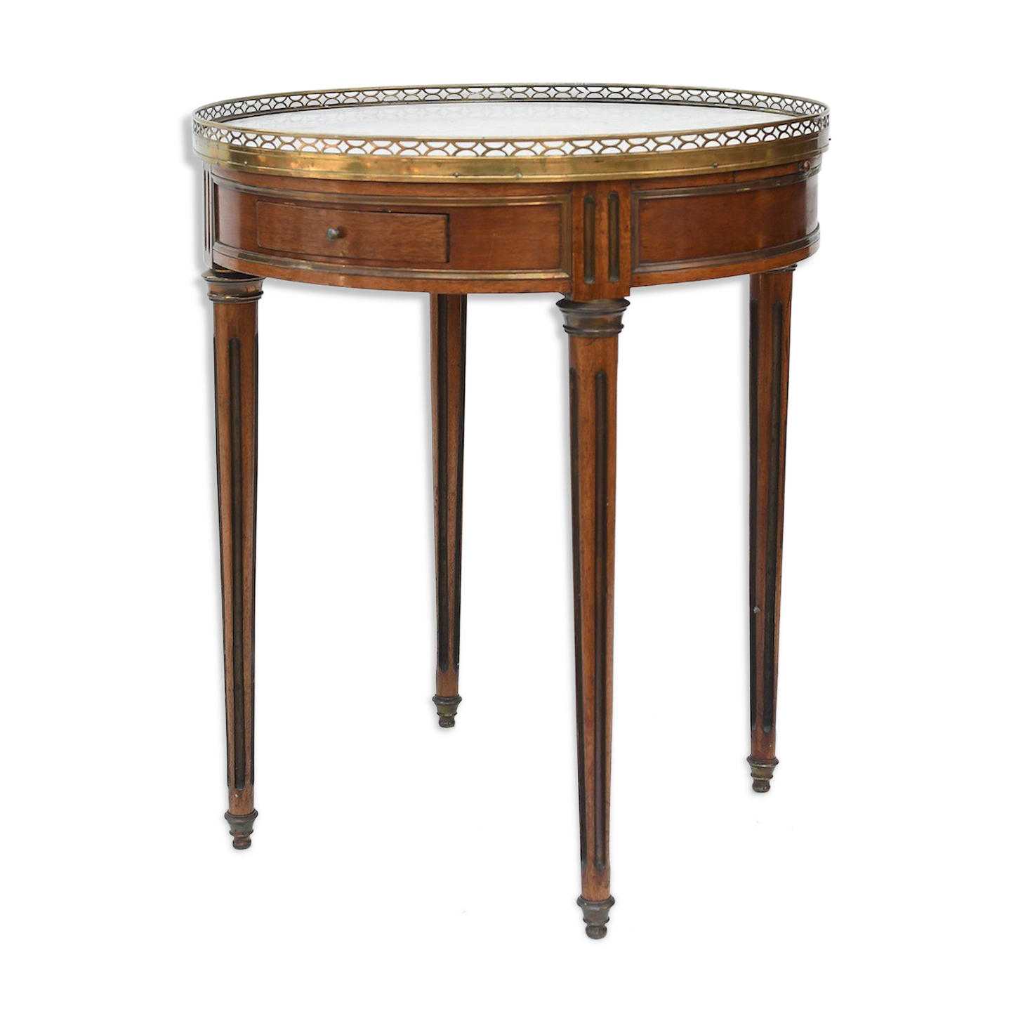 Table bouillote de style Louis XVI