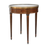 Louis XVI-style bouillote table