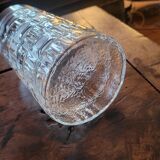 Molded glass pitcher – 1960s-70s