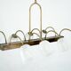 Mid-Century Venini Reticello Glass Chandelier, 8 Arms, Murano, Italy 1940s
