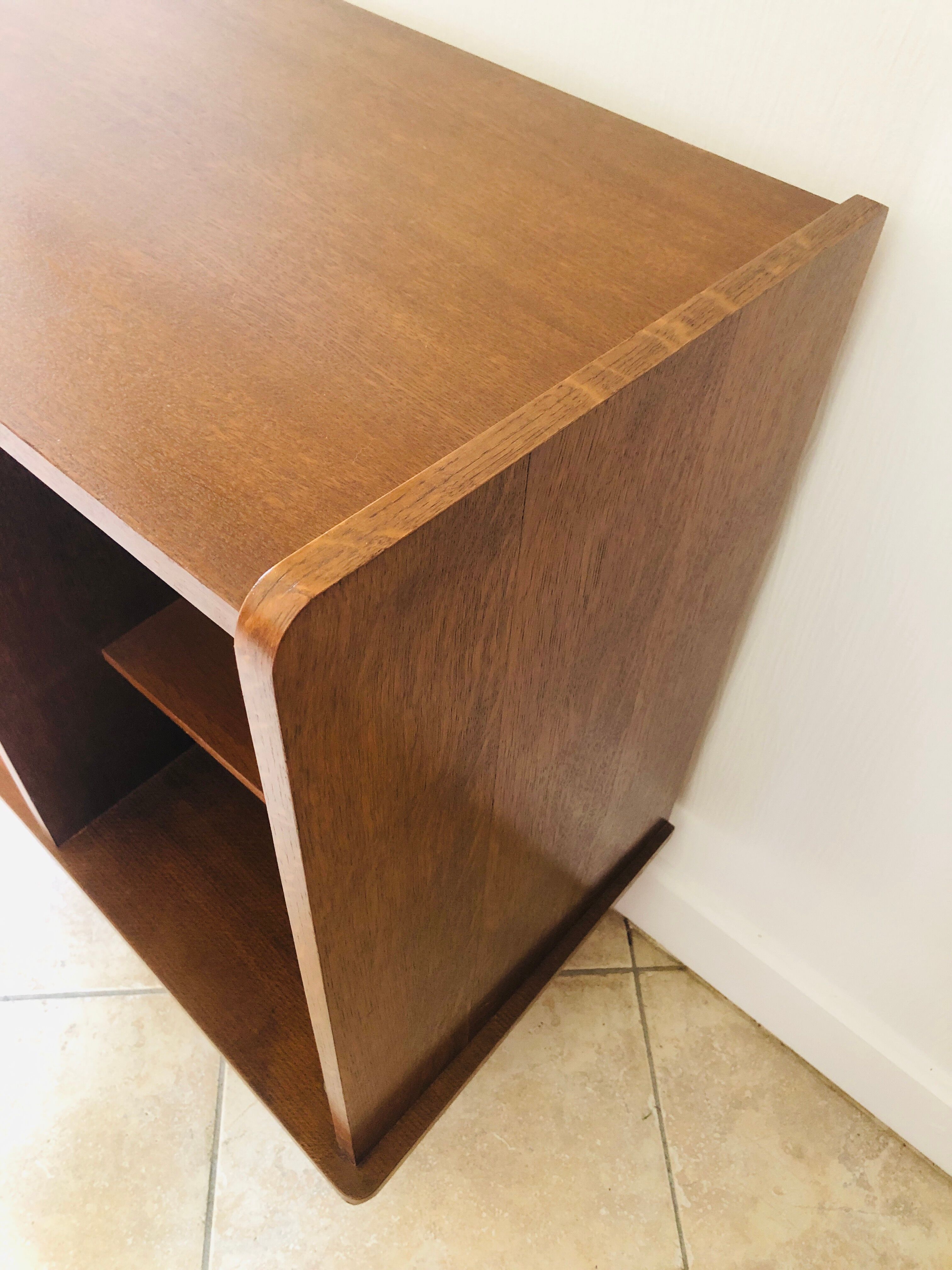 Scandinavian style dresser with 4 drawers and storage, circa 60