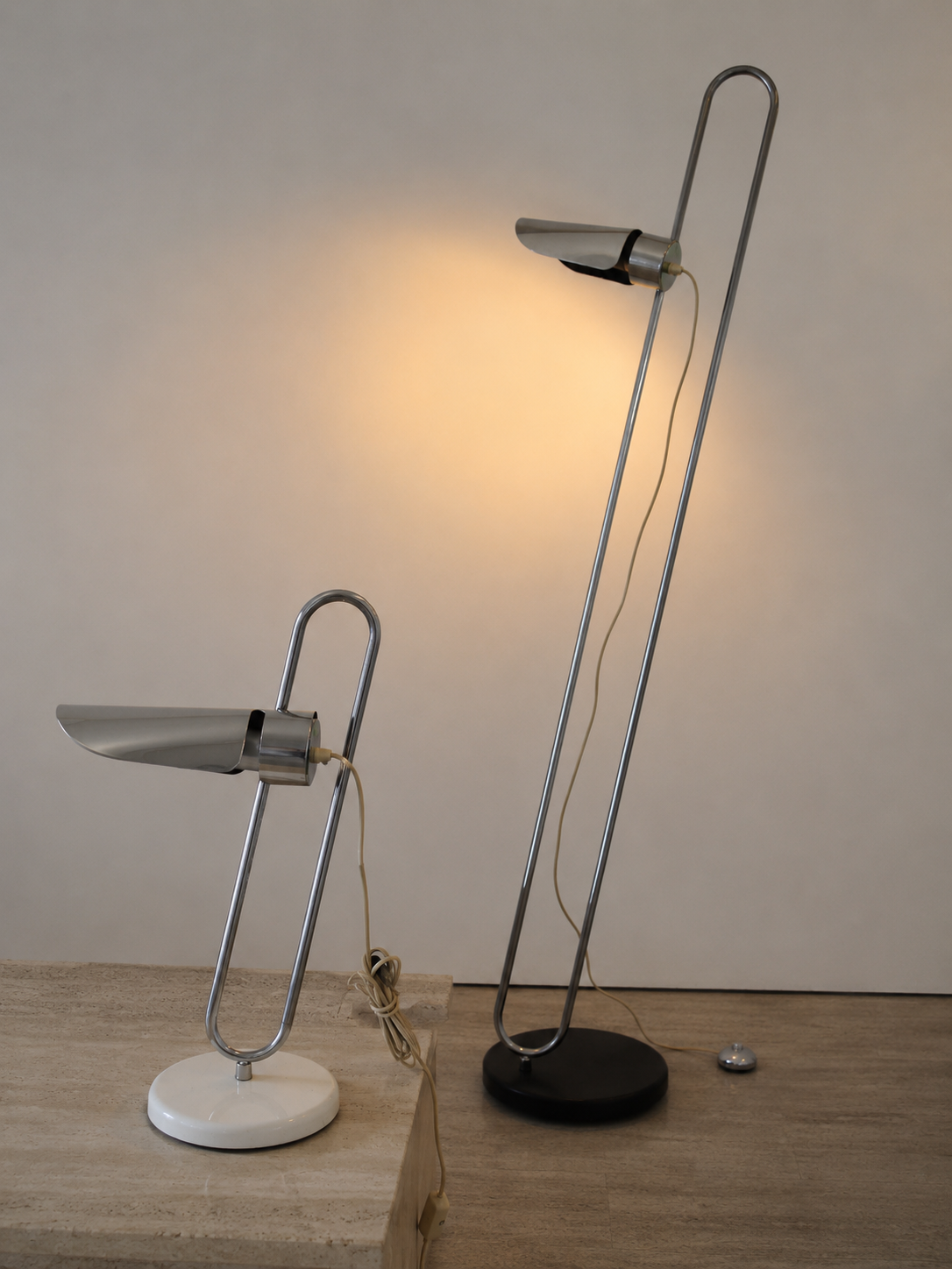 Space Age desk lamp attributed to Goffredo Reggiani.