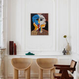 Reproduction of Picasso acrylic canvas Les Amants