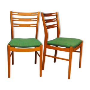 Paire de chaises danoises - teck