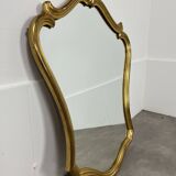 Gilded mirror carved wood, shell, classic style
