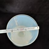 Vintage white opalescent glass vase
