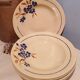 Suite de 6 assiettes creuses Badonvillers