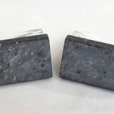 Art Deco marble bookends